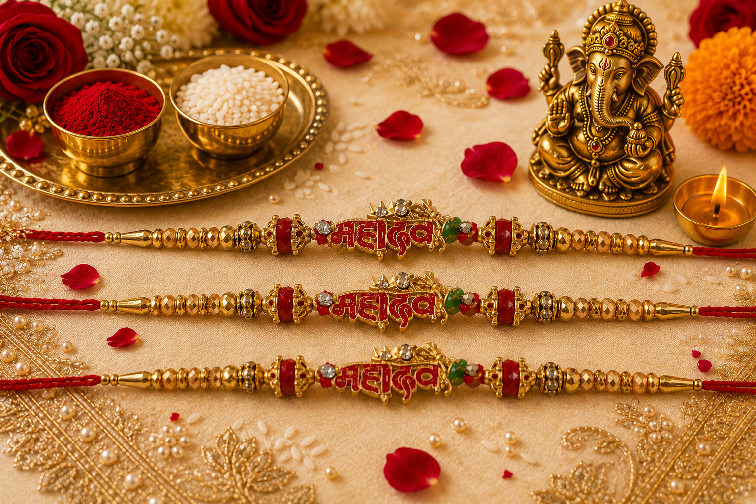 Rakhi(Pair of 3)