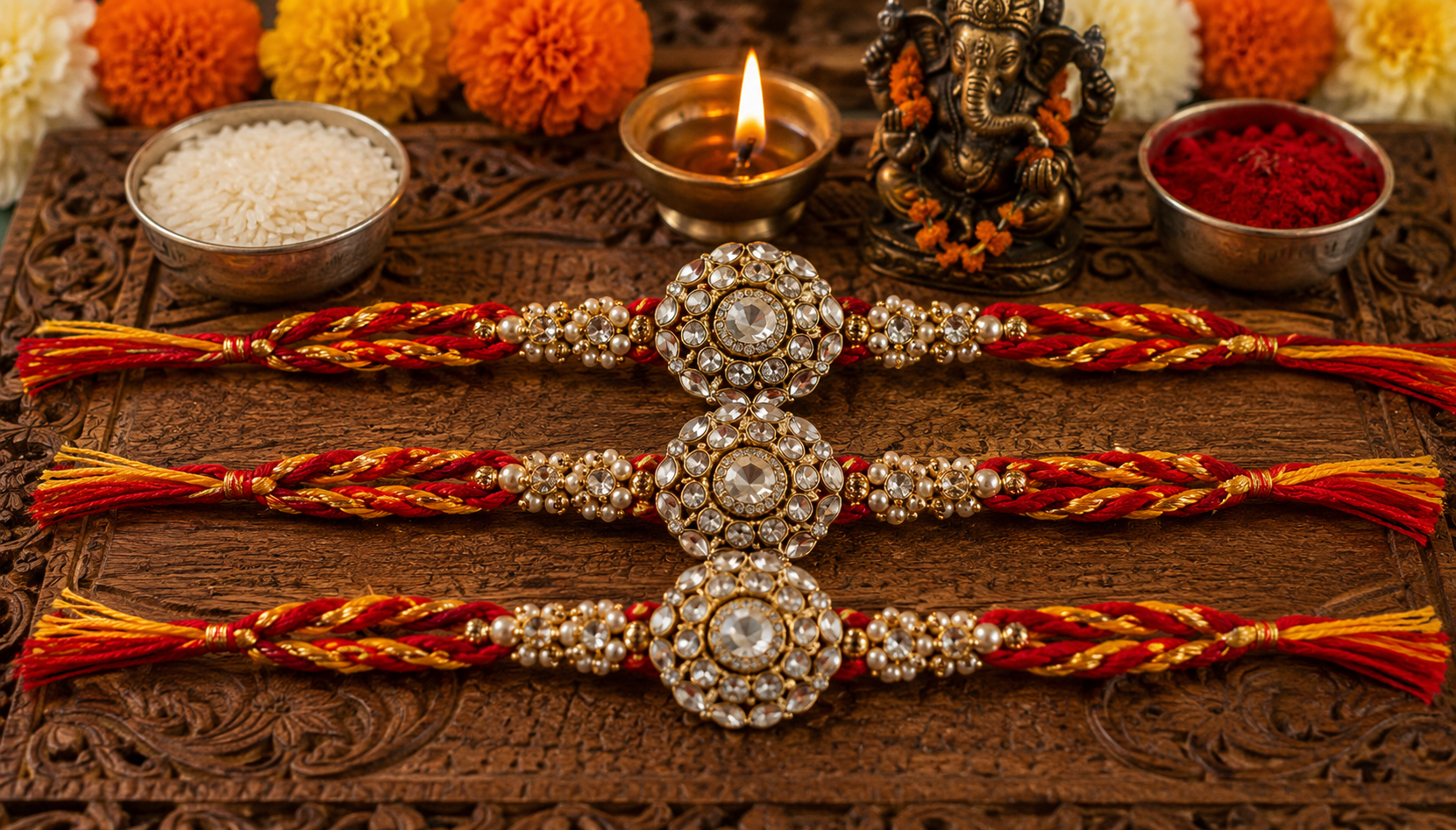 Rakhi (Pair of 3)