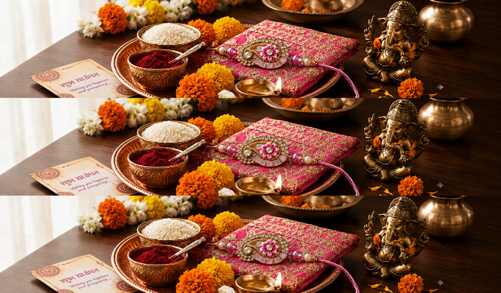 Rakhi(Pair of 3)