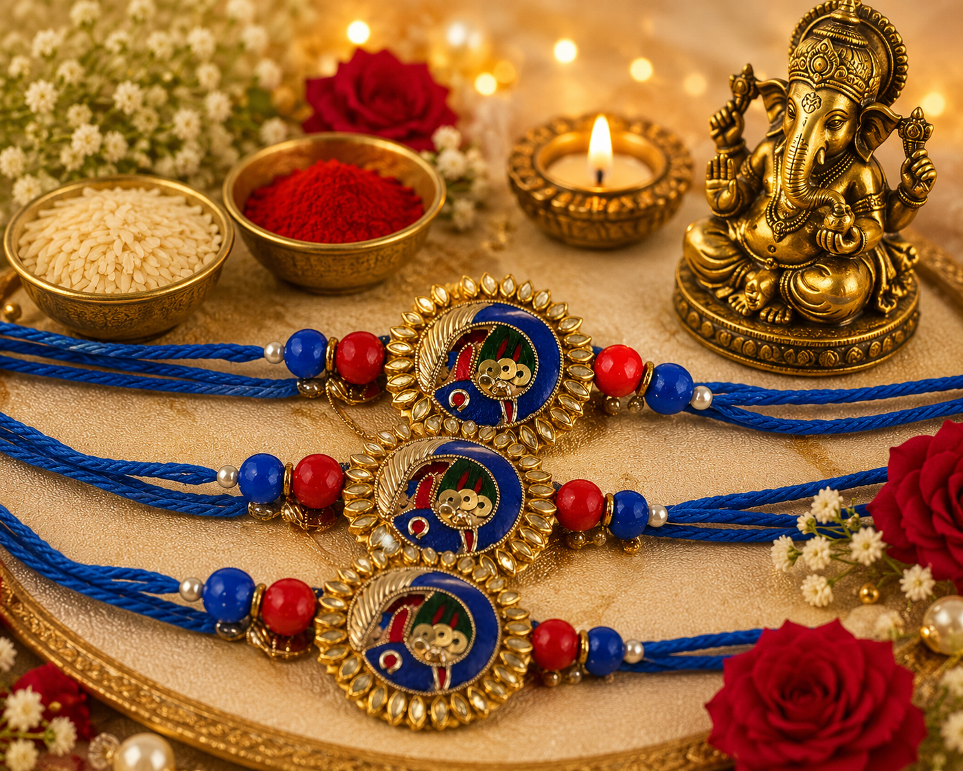 Rakhi(Pair of 3)