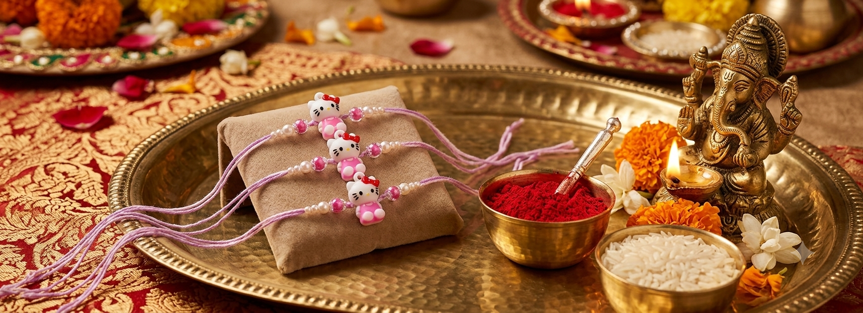 Kids Rakhi(Pair of 3)