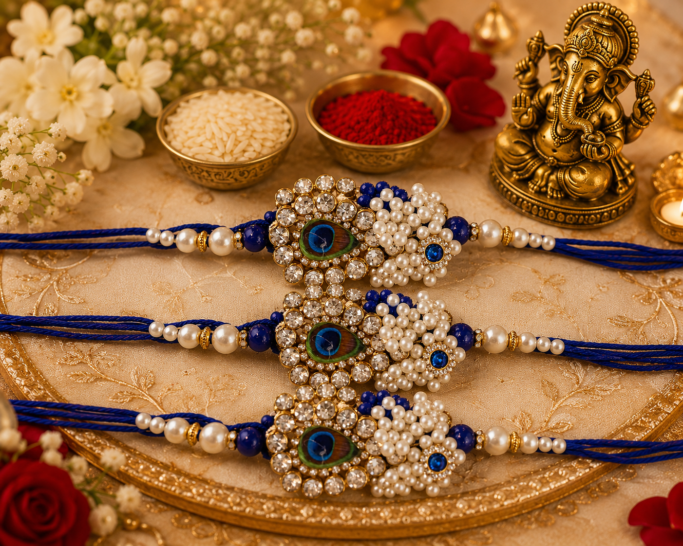 Rakhi(Pair of 3)
