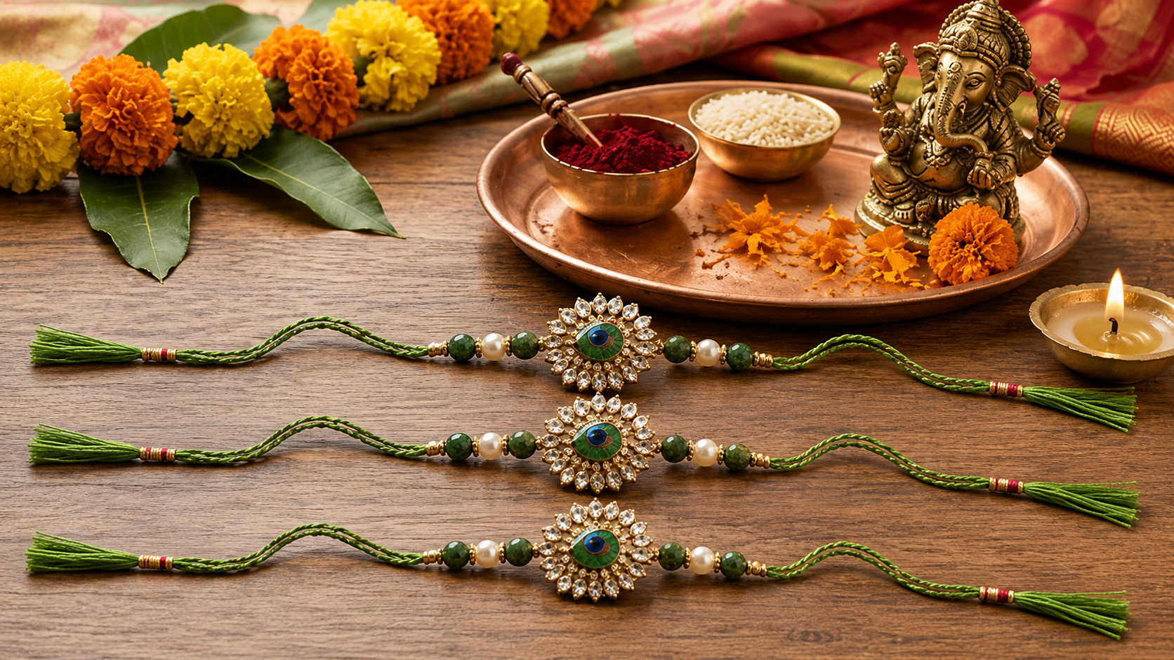 Rakhi(Pair of 3)