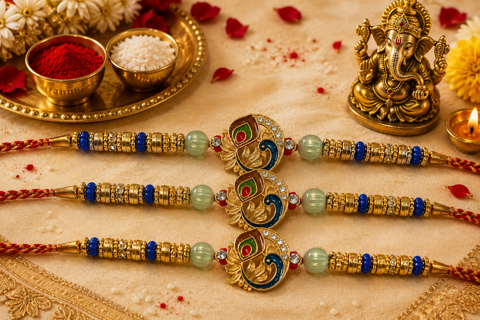 Rakhi(Pair of 3)