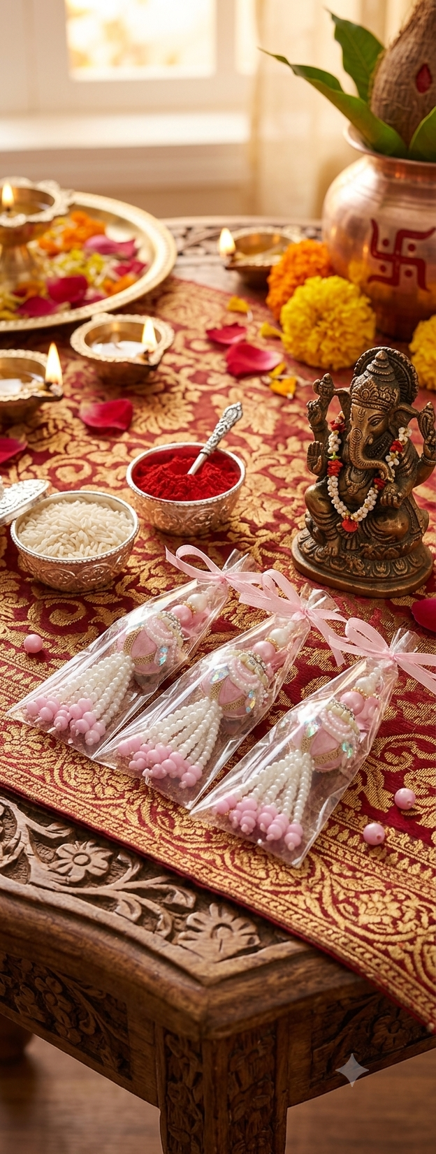 Lumba Rakhi (Pair of 3)