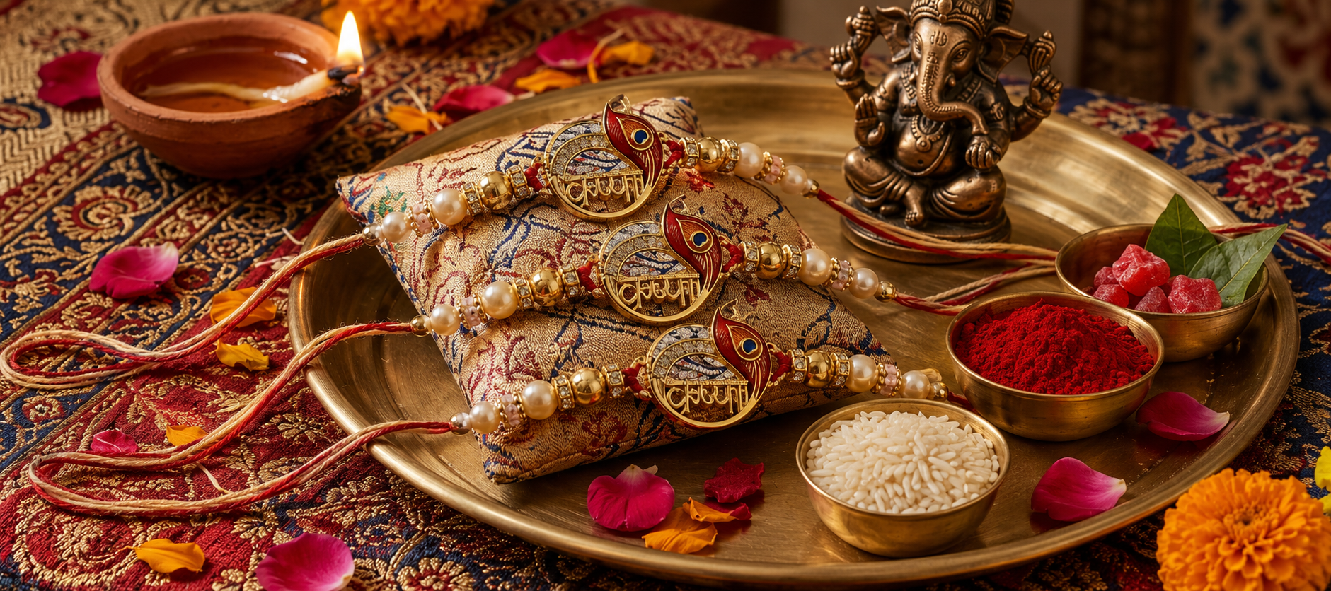 Rakhi(Pair of 3 )