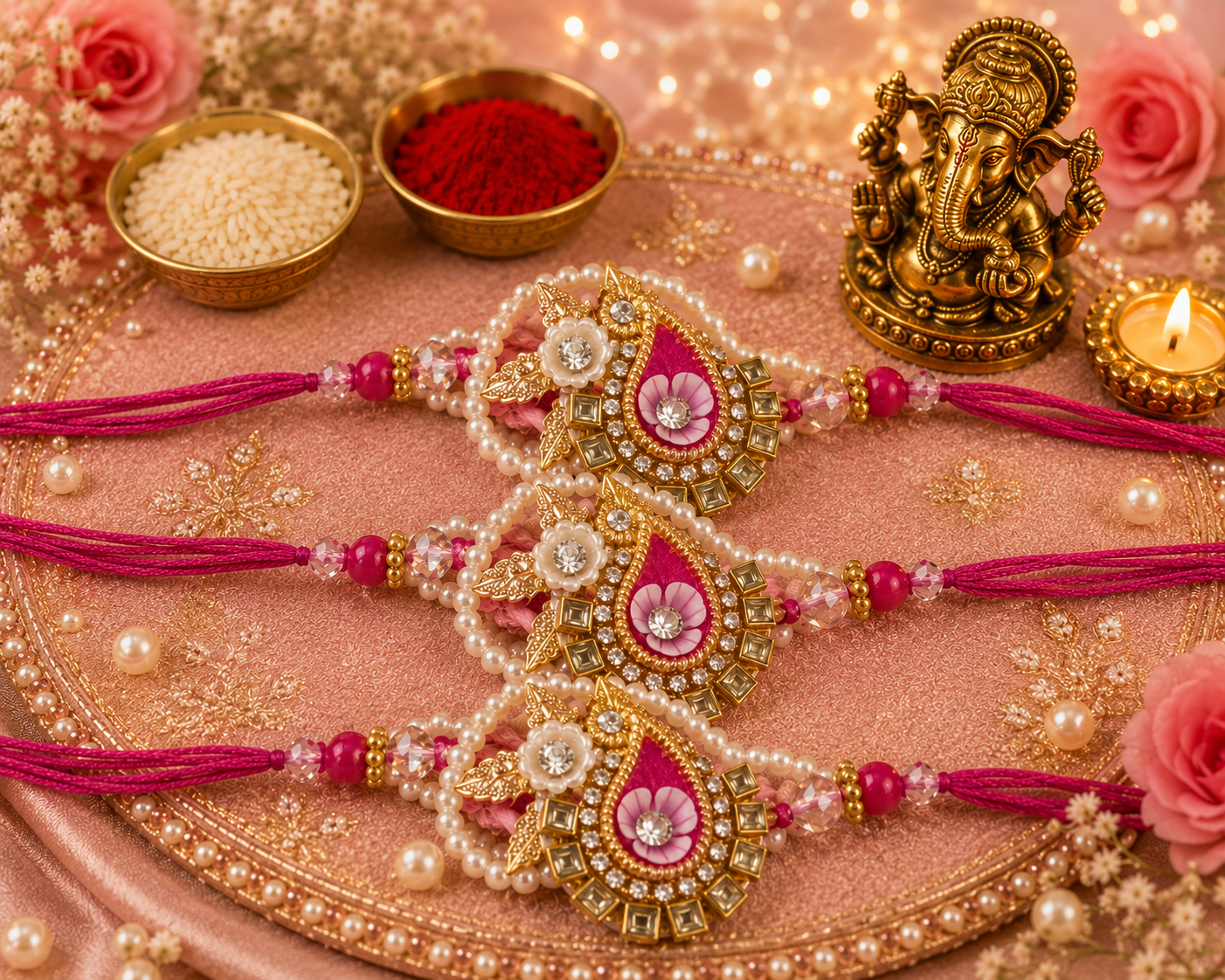 Rakhi(Pair of 3)